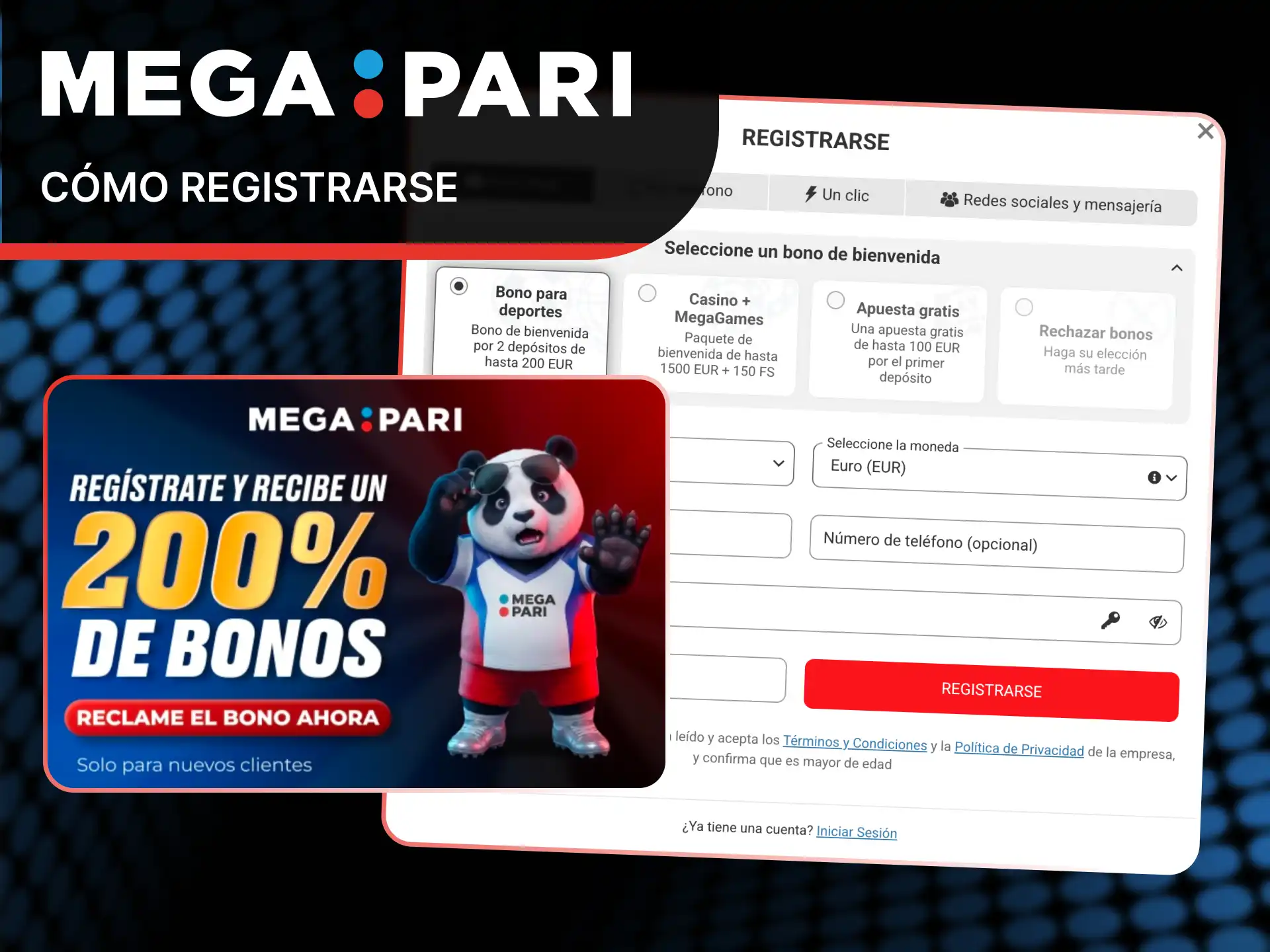 MegaPari organiza torneos periódicos de casino en los que los jugadores compiten por premios en efectivo. Los torneos tienen fecha y hora de inicio y fin claramente definidas en la página de promociones; La clasificación se basa en el volumen de apuesta o en el número de victorias acumuladas, según el formato del torneo; Los premios se reparten entre los jugadores mejor clasificados al cierre del torneo; La participación suele ser gratuita para usuarios registrados que cumplan el depósito mínimo activo requerido.