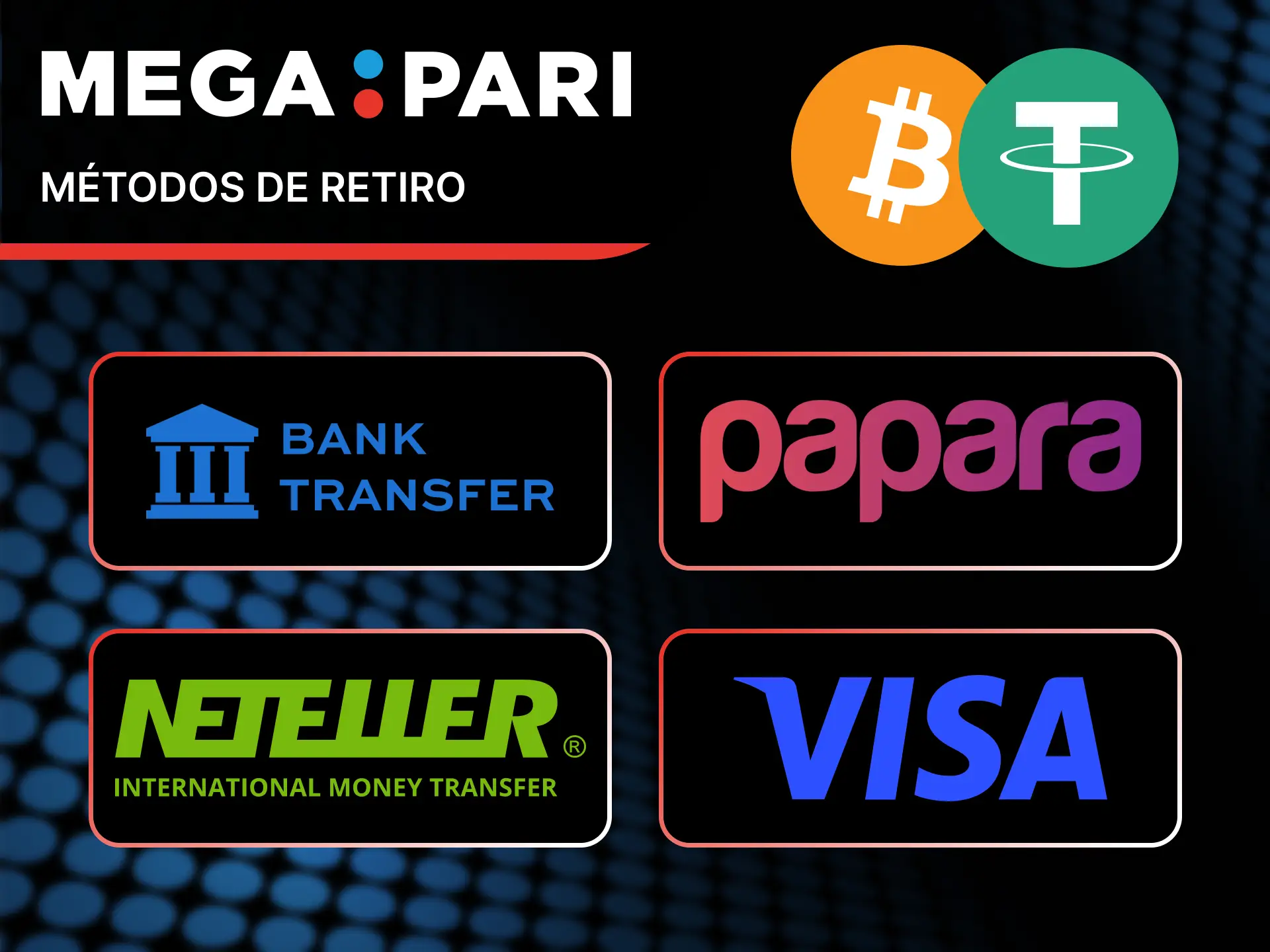 Cobra tus ganancias de forma rápida y segura en MegaPari.