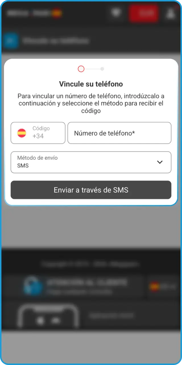 Verifica tu perfil de usuario para asegurar tus ganancias en MegaPari Tenis.
