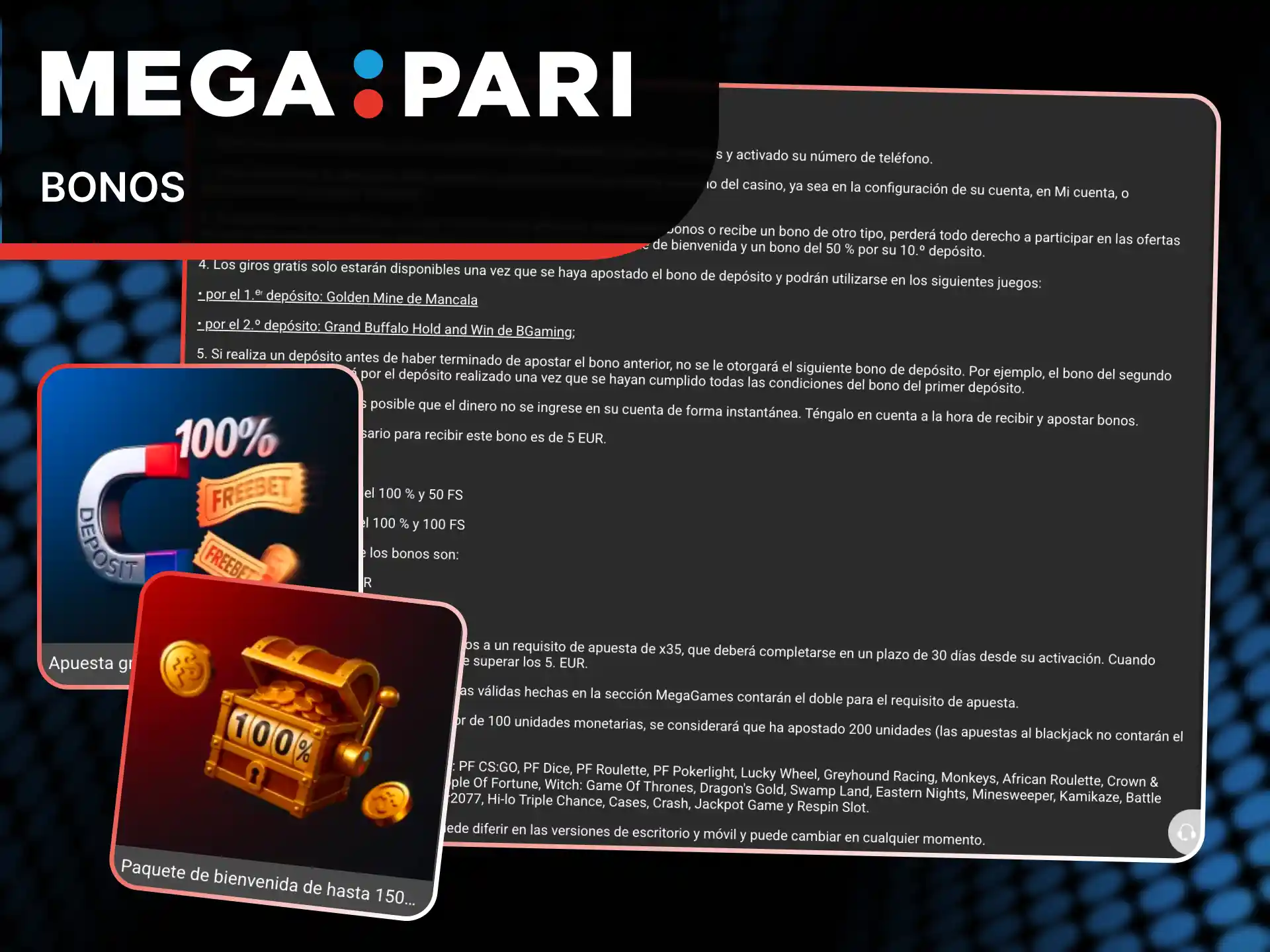 Aprovecha las promociones continuas y recargas para tragaperras en MegaPari.