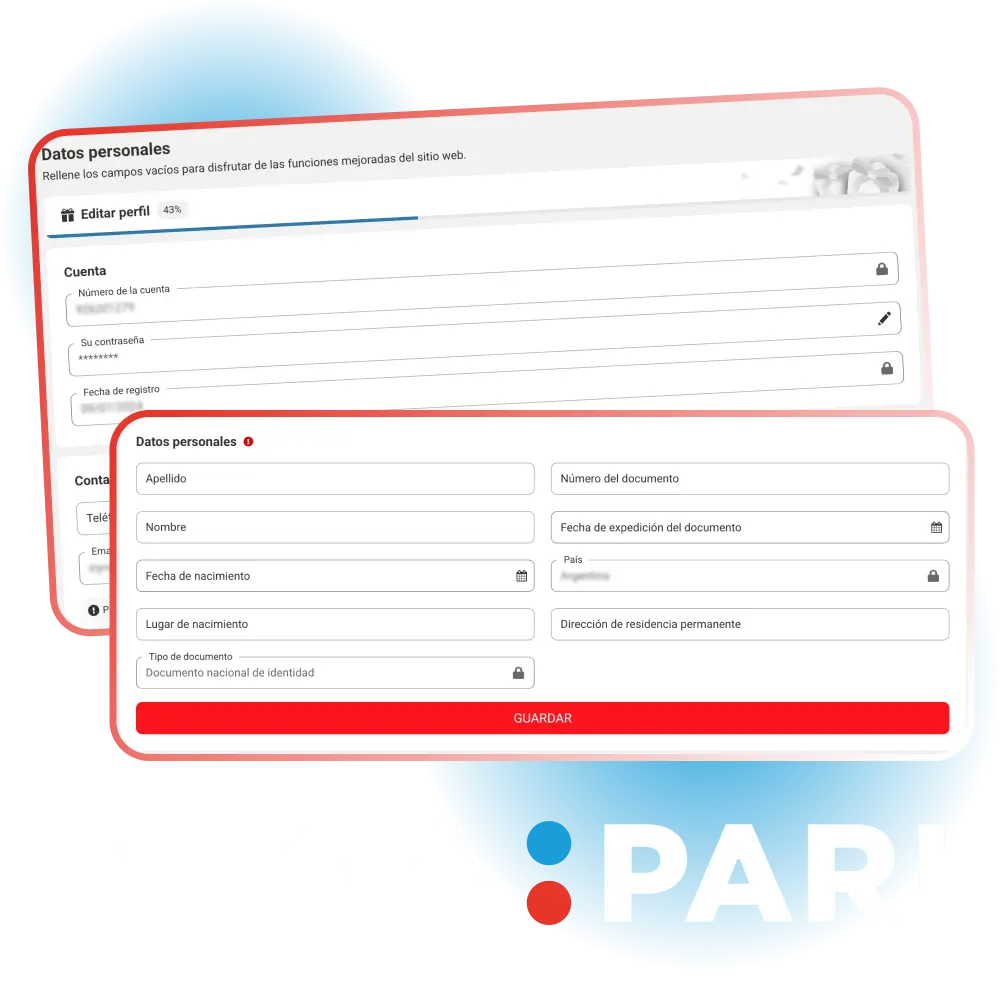 Verifica tu cuenta en Megapari para asegurar tu dinero y solicitar retiros.
